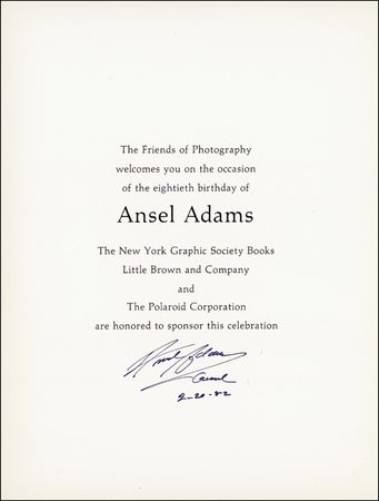 Lot #451 Ansel Adams - Image 1