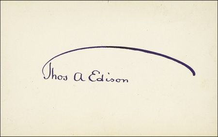 Lot #177 Thomas Edison - Image 1