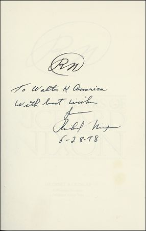 Lot #80 Richard Nixon - Image 1