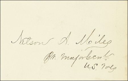 Lot #332 Nelson A. Miles - Image 1