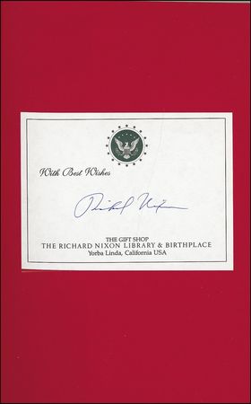 Lot #86 Richard Nixon - Image 1