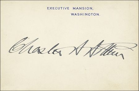 Lot #4 Chester A. Arthur