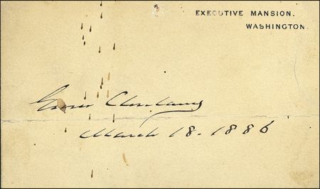 Lot #15 Grover Cleveland