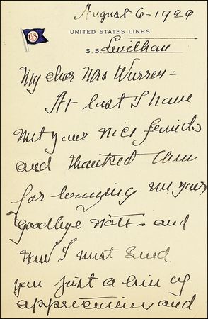Lot #132 Edith Bolling Wilson - Image 2