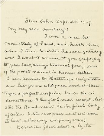 Lot #142 Clara Barton - Image 1