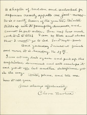 Lot #142 Clara Barton - Image 3