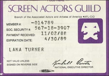 Lot #1182 Lana Turner - Image 1