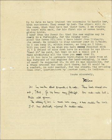 Lot #490 T. E. Lawrence - Image 1