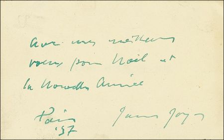 Lot #483 James Joyce - Image 1