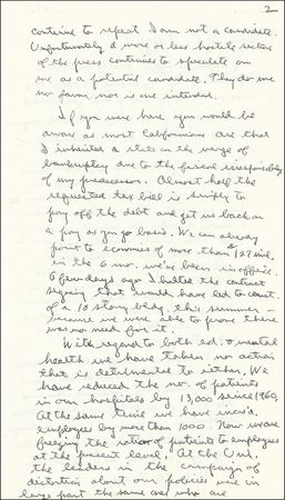 Lot #97 Ronald Reagan - Image 2