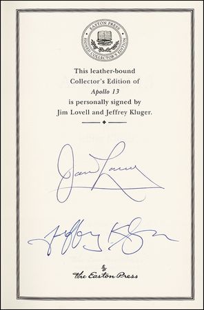 Lot #423 James Lovell - Image 1