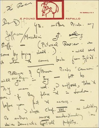 Lot #513 Ezra Pound - Image 2