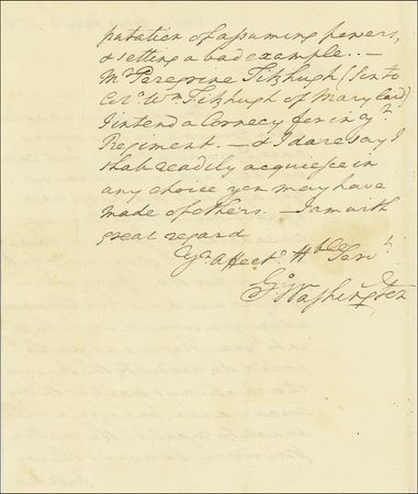 Lot #129 George Washington - Image 1