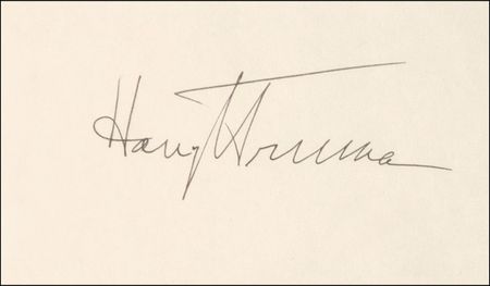 Lot #126 Harry S. Truman - Image 2