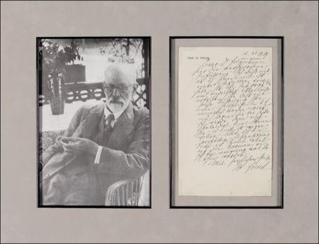 Lot #185 Sigmund Freud - Image 1
