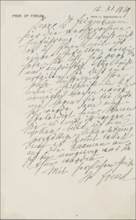 Lot #185 Sigmund Freud - Image 2