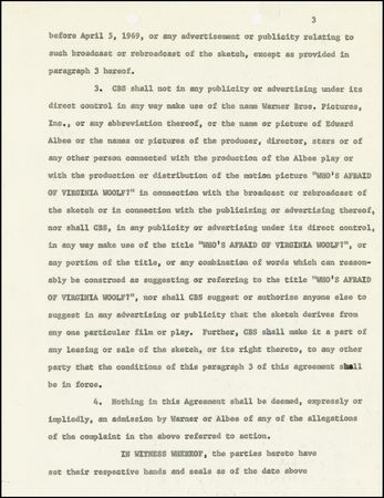 Lot #452 Edward Albee - Image 3
