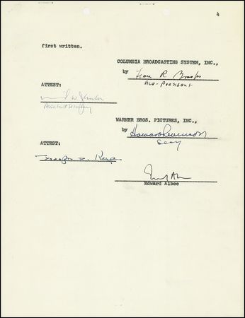 Lot #452 Edward Albee - Image 4