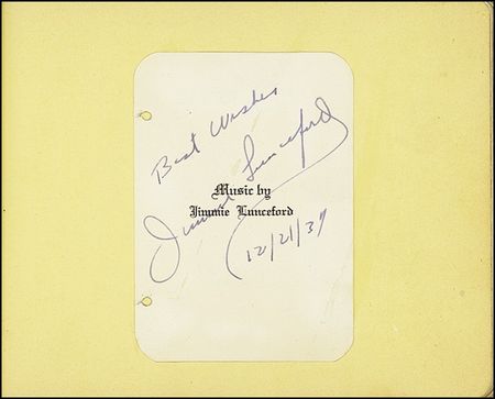 Lot #810 Autograph Album - Image 1