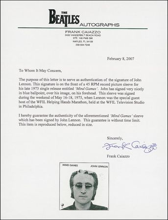 Lot #603 Beatles: Lennon, John - Image 3