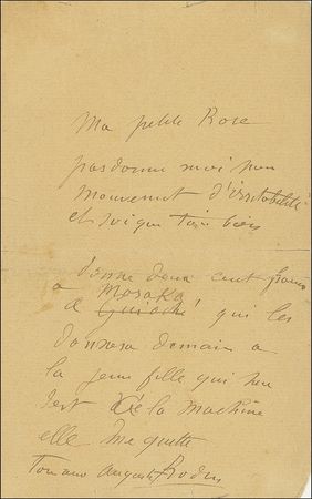 Lot #525 Auguste Rodin - Image 1