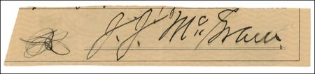 Lot #1437 John McGraw - Image 1
