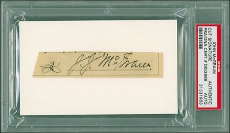 Lot #1437 John McGraw - Image 2
