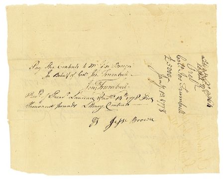 Lot #285 Jonathan Trumbull, Sr. - Image 2