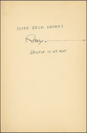 Lot #518 Robert L. Ripley - Image 2
