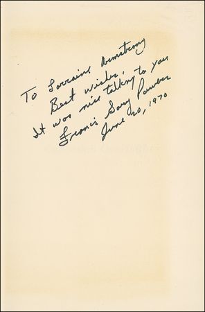 Lot #339 Francis Gary Powers - Image 2