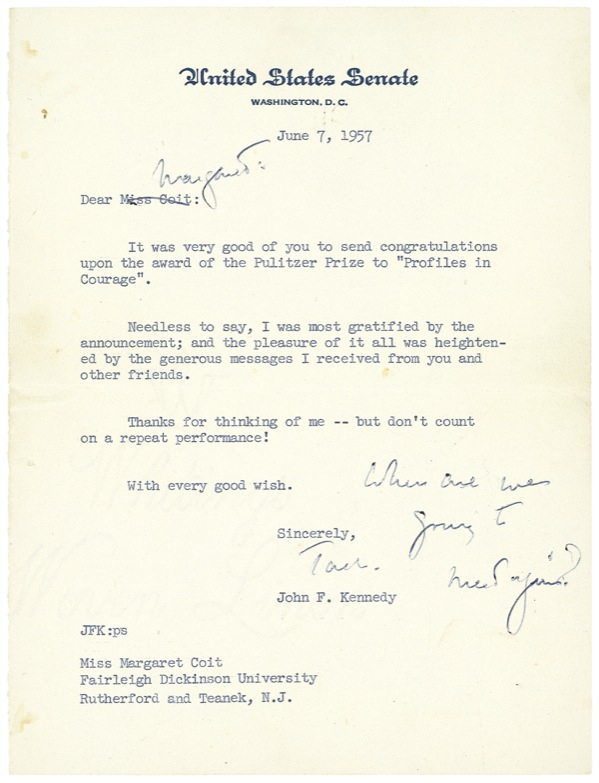 Lot 92 John F. Kennedy
