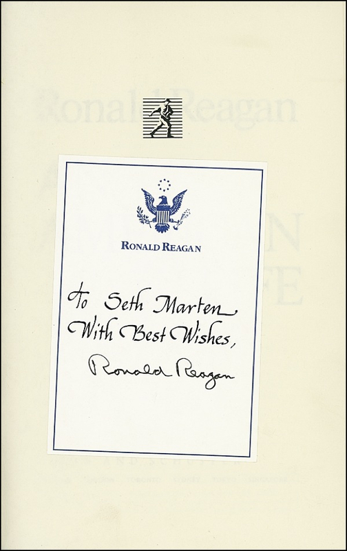 Lot 121 Ronald Reagan