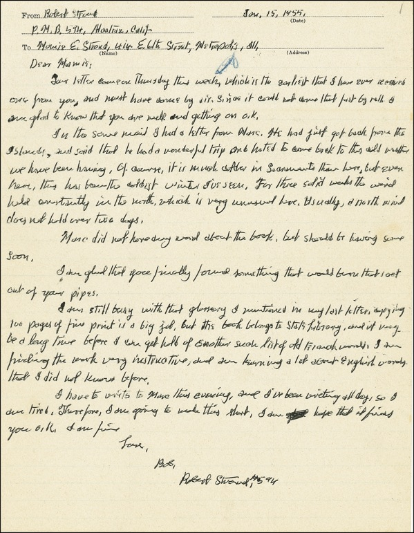 Lot 301 Robert Stroud