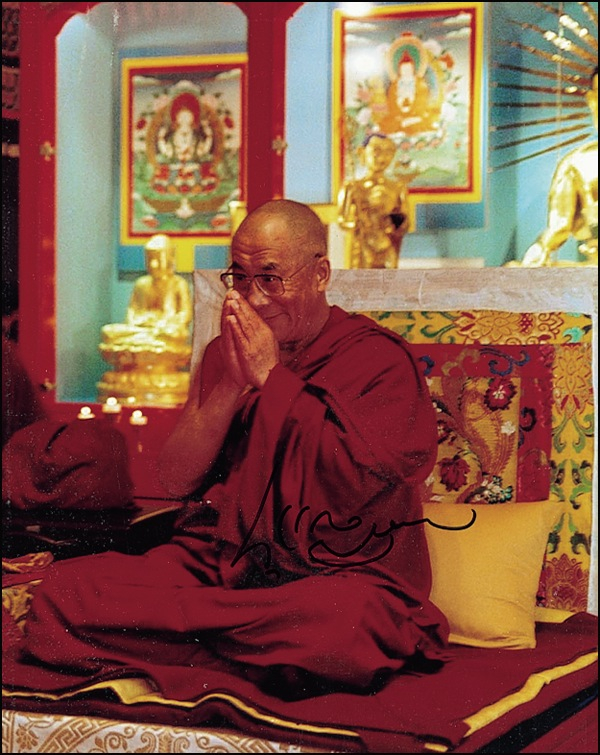 Lot 186 Dalai Lama
