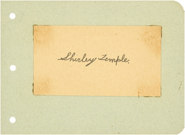 Lot 1062 Shirley Temple