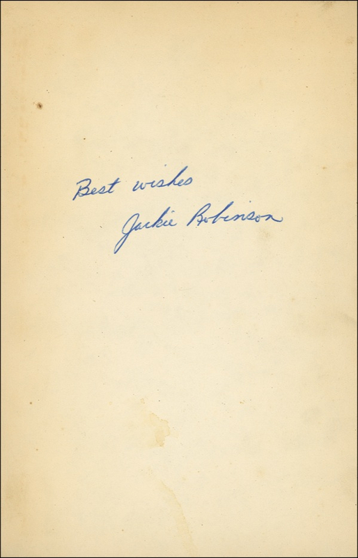 Lot 1387 Jackie Robinson