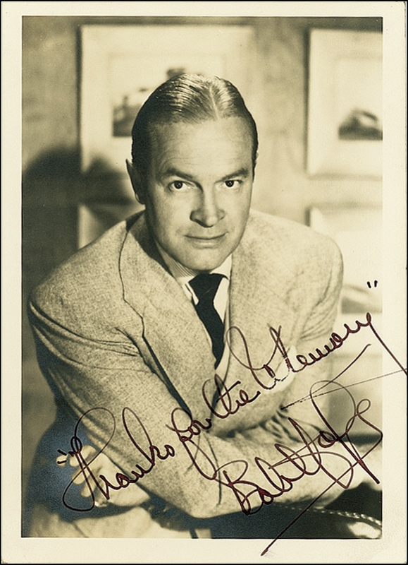 Lot 888 Bob Hope