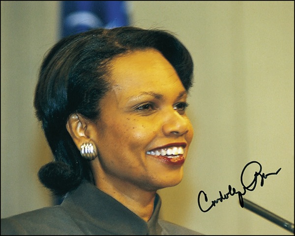 Lot 288 Condoleezza Rice