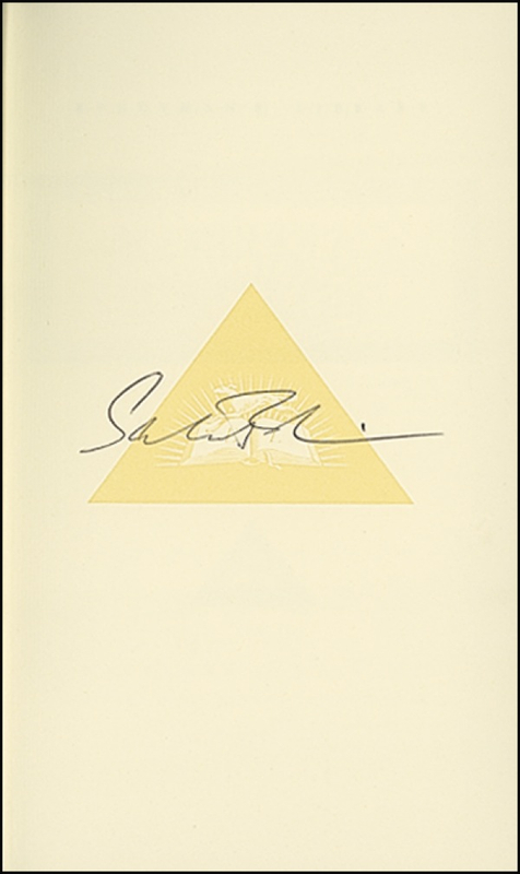 Lot 464 Salman Rushdie