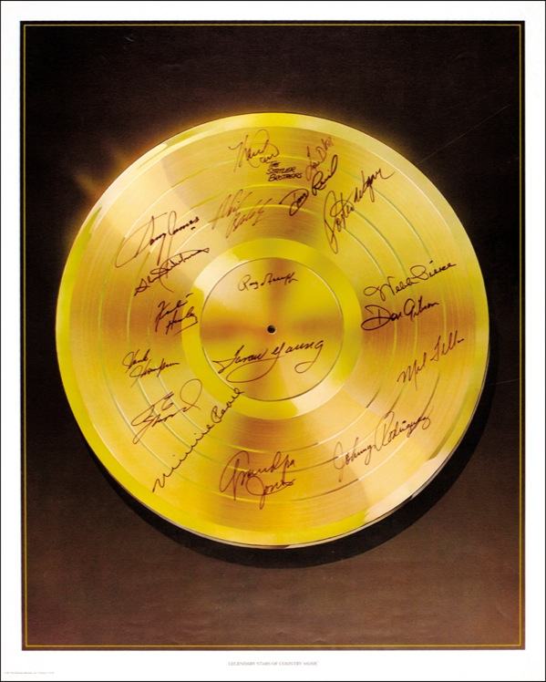 Lot 574 Country Music Stars