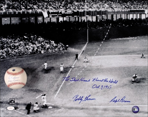 Lot 1159 Ralph Branca and Bobby Thomson