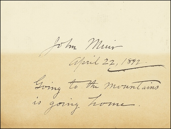 Lot 448 John Muir