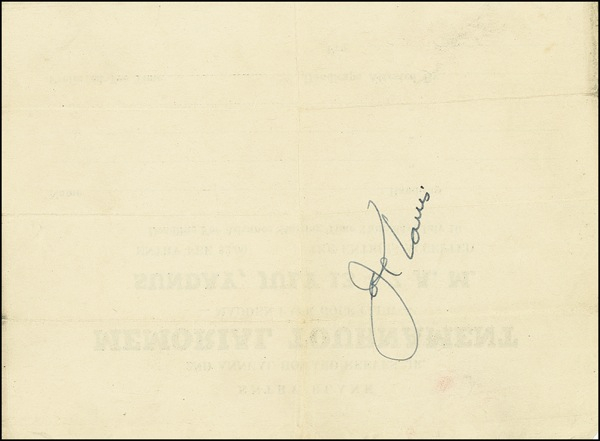 Lot 1301 Joe Louis
