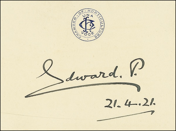 Lot 202 Edward VIII