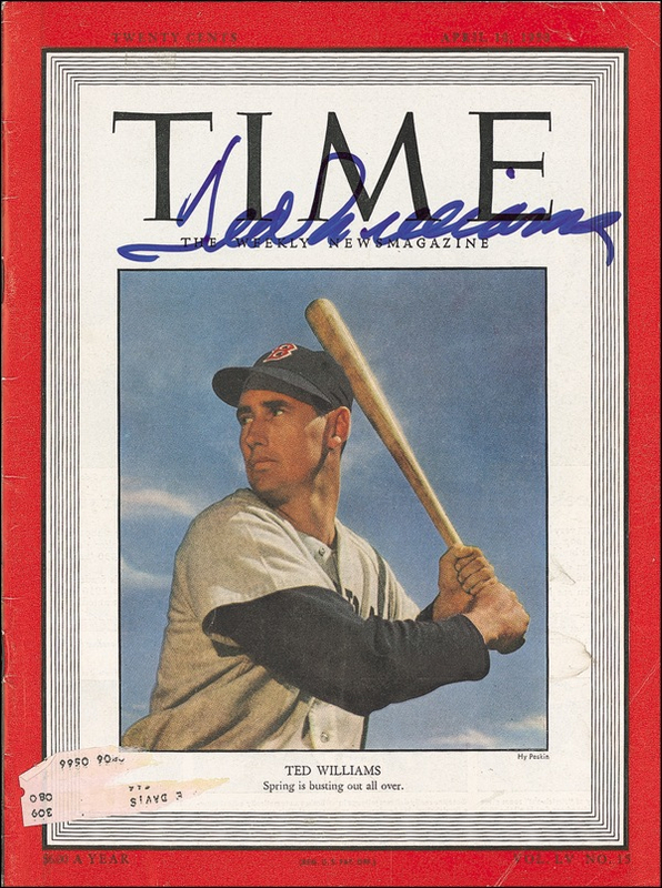 Lot 1446 Ted Williams