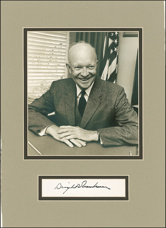 Lot 50 Dwight D. Eisenhower