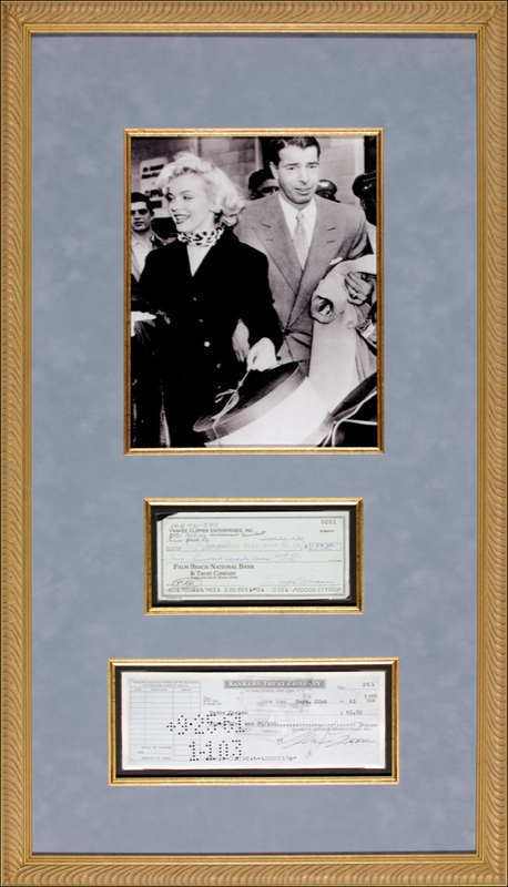 Lot 963 Marilyn Monroe and Joe DiMaggio