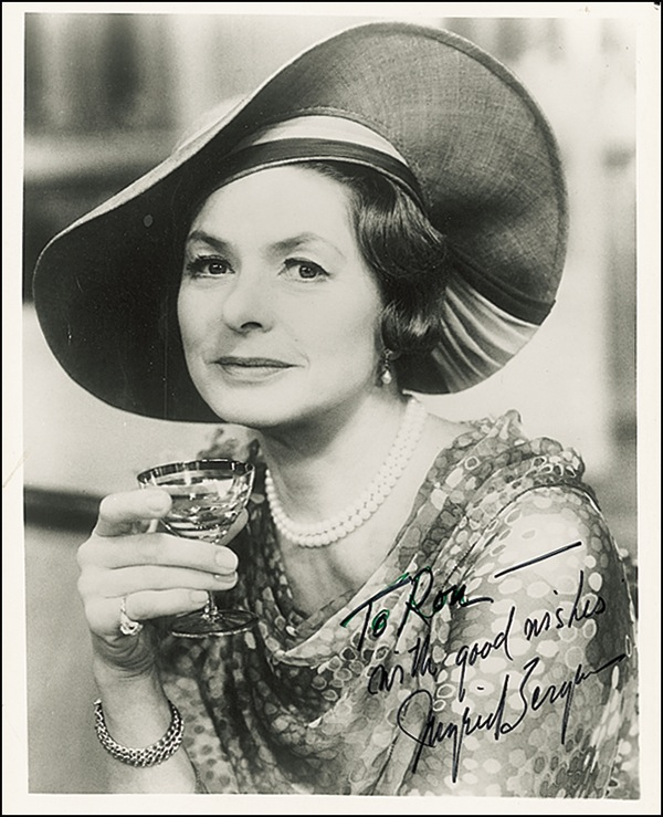 Lot 776 Ingrid Bergman