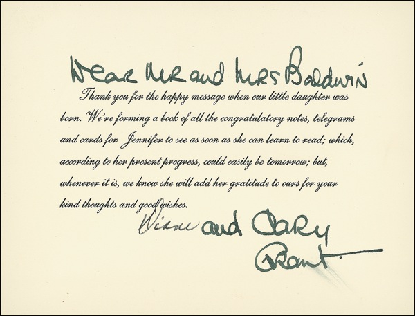 Lot 859 Cary Grant