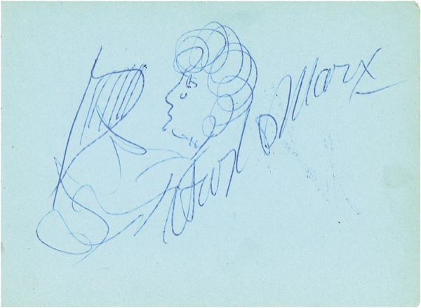 Lot 953 Harpo Marx